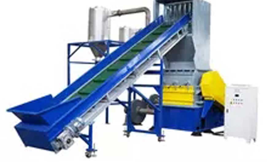 plastic film crusher machine