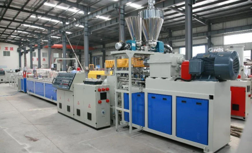 waste circuit board powder profile extrusion equipment 2