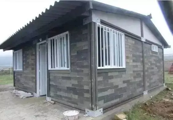 Solução para casas de resíduos de plástico